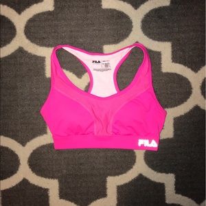 FILA sport hot pink sports bra!